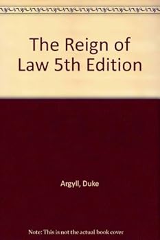 Hardcover The Reign of Law Book