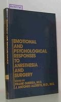 Emotional And Psychological Responses To Anesthesia And Surgery 0808911953 Book Cover