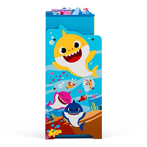 Delta Children Baby Shark Deluxe 9 Bin Design And Store Toy Organizer, Greenguard Gold Certified #TOP7