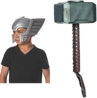 Rubie's Official Marvel Avengers Assemble Thor Helmet, Children Costume - One Size, Silver