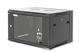 rack 6 unidades medidas 'Nuevo Techly Professional i-case fp-2006bkty armario rack 19 de pared 6 Unit? P |rof.450 negro de montar Techly