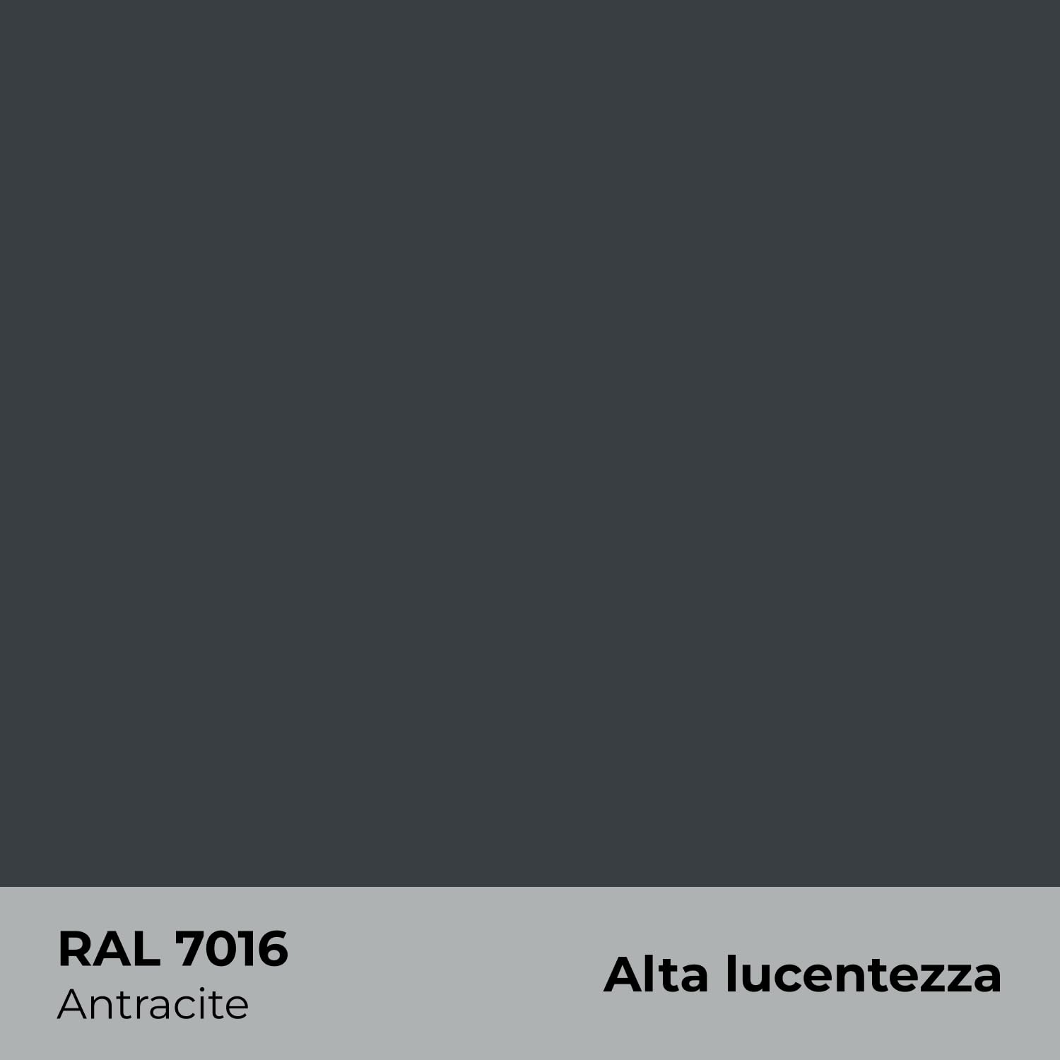 Vernice di ristrutturazione per pavimenti 2,5 L Lucido - Anthrazitgrau RAL 7016 - Smalto per rinnovare pavimenti e scale in calcestruzzo, resistente all'abrasione, a base d'acqua, per interni