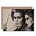 Produktbild Wee Blue Coo Greetings Sweeny Todd Johnny Depp Art by Wayne Maguire versiegelte Grußkarte mit Umschlag innen unbeschriftet