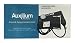 Auxilium Medical High Blood Pressure Monitor Machine - Essential Medical Supplies for Doctors or Nurses - Adult Size Black Kit with Manual Cuff