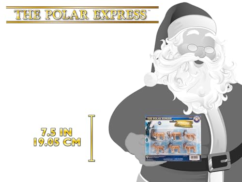 Lionel The Polar Express, Electric O Gauge Model Train Accessories, Caribou Pack (624251)