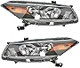 Headlight Assembly Compatible With 2008-2010 Honda Accord Coupe Driver and Passenger Side