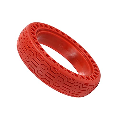 Pneu trottinette électrique 21,6 cm rouge pour vos trajets urbains quotidiens lot de 2