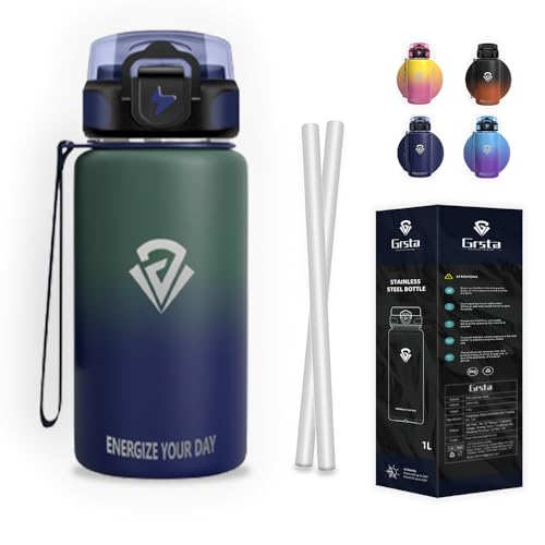 YANGYAO 水筒 500ml 保温保冷 広口 真空断熱 二重構造 ステンレス製 炭酸飲料も入る かわいい シームレス ストロー付き 高密閉性デザイン 洗うのが簡単な 漏れ防止 持ち運び 魔法瓶 旅行 ヨガ ハイキング スポーツ 登山