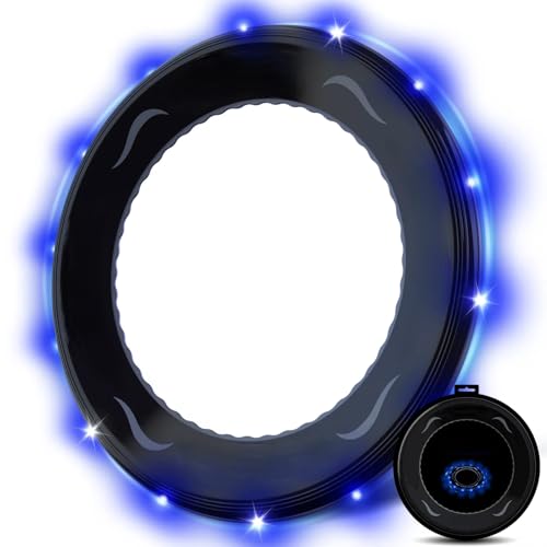 Generico Disco Volante LED Favian Soft-Touch in Silicone – 14 LED a Colori RGB, 16 Milioni di Colori – Gioco...