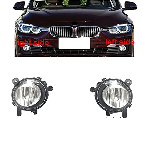 AZURA official - Shell - For 2013-2019 3 Series F30 F35 316 318 320 325 328 330 335 Front Bumper Fog Lights Anti-fog Lights Without bulb (2PCS left and right)