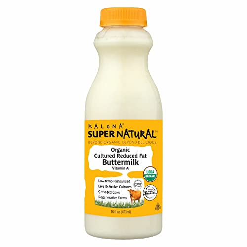 Kalona Supernatural Sweet Cream Buttermilk, Pint