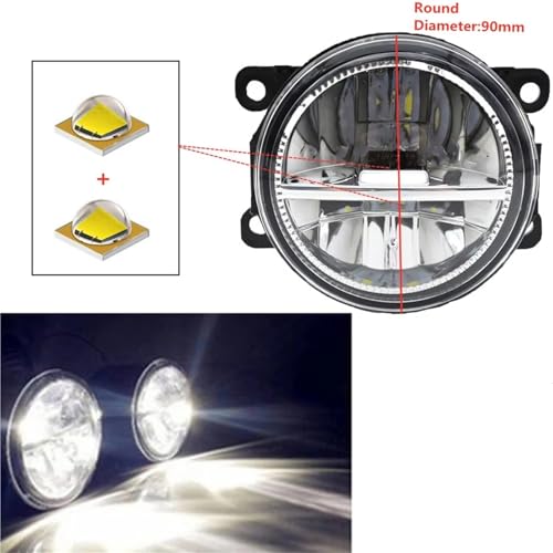 Phare antibrouillard avant compatible Ford Edge EcoSport Figo OEM - 2