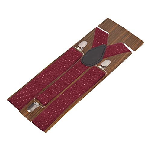Image of Peluche Steaming Polka Dot Suspenders (3.5cm Strap Width Elastic)
