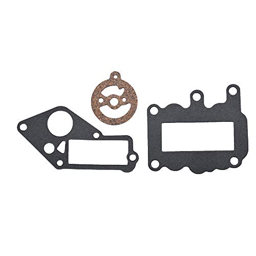 Carbman 382048 Carburetor Repair Rebuild Kits Float Replacement For Johnson And Evinrude Outboard 9.5 Hp Engine 1964-1973 Replace 379154 765630 #TOP1