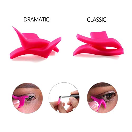 Funnyrunstore Modelos delineador plantilla de la plantilla profesional del maquillaje Nueva ala del estilo gatito de gran tamaño del ojo de gato del ala Eyeliner Sellos