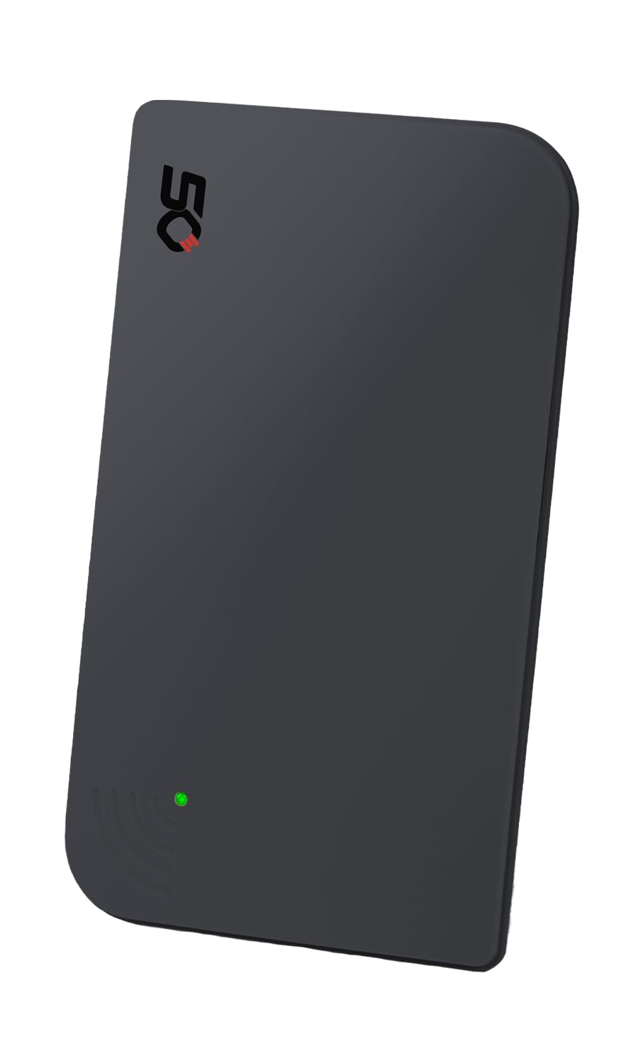 Oehlbach Scope Vision 5G DVB-T2 HD Antenne numérique d'intérieur avec amplificateur DVB-T2 actif successeur de notre vainqueur du test Avec filtre 5G, gris ardoise