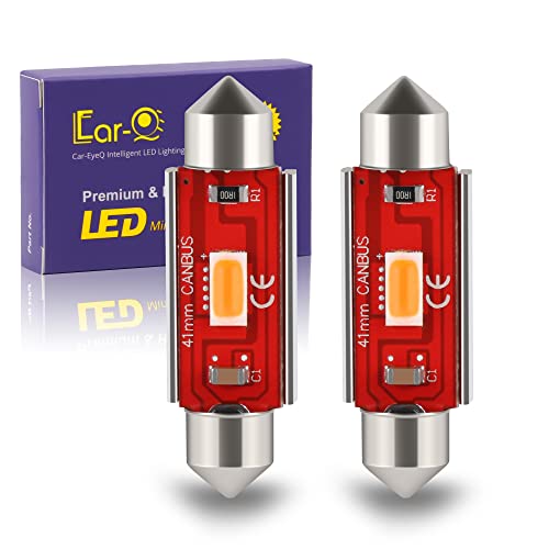 Bombillas LED para automóviles 41MM 211-2 578 Pure Red miniatura 1