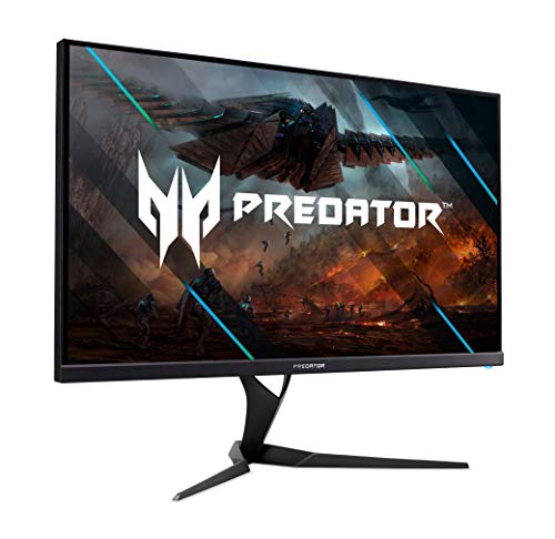 Image of acer Predator XB323U GPbmiiphzx 32 inch WQHD (2560 x 1440) IPS NVIDIA G-SYNC Compatible Monitor, VESA Certified DisplayHDR600, Up to 0.5ms, 170Hz, (1 Display Port, 2 HDMI and 4 USB 3.0), Black