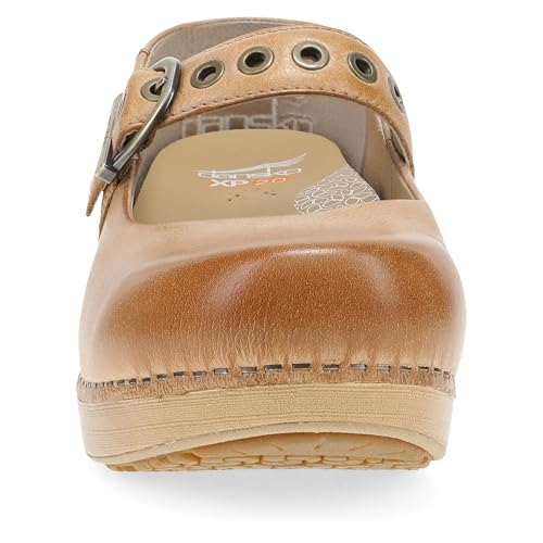 Image of Dansko XP 2.0 Mary Jane Clogs for Women - Slip-Resistant Leather Shoes with Arch Support, Removable Footbed, and Adjustable Strap - Ideal for Teachers & Service Professionals