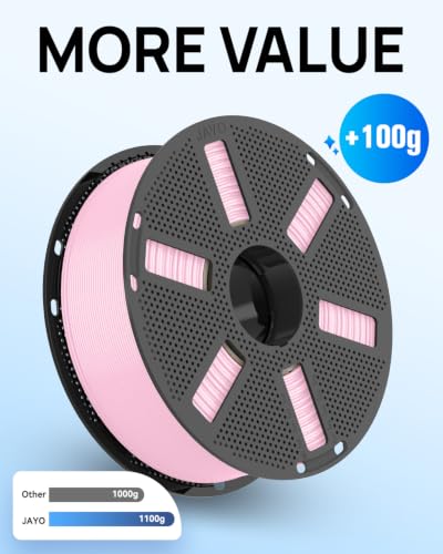 Image of JAYO PLA 3D Printer Filament Bundle 1.75mm 10-Pack 11kg Reusable Spool | Black, White, Gray, Transparent and 6 Transparent Colors, ±0.02mm Accuracy, Vacuum Sealed