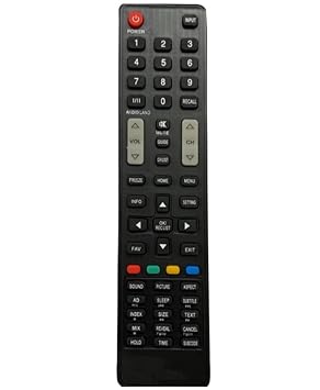 Tv Remote Compatible for Micromax Smart led/LCD Tv Remote ControlNew TvR-58(NO Voice Command)(Same Remote Only Will Work)(Before Buy Check All Images)