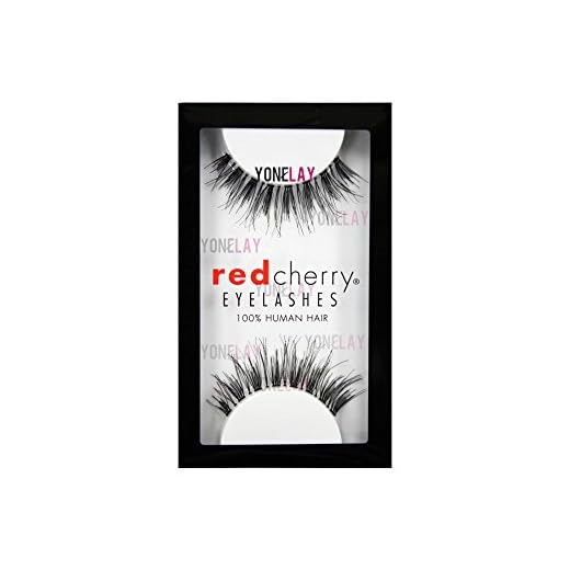 Red Cherry False Eye Lashes WSP (6 Pack) + Free iBeautiful Sample