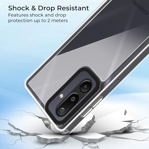 Image of A rtistque Ultra Stylish Back Cover Case for Samsung Galaxy M16 5G / F16 5G | Premium Shockproof TPU | Protective Design | Samsung M16 Back Cover - White