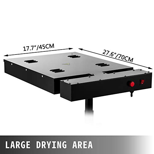 VEVOR Flashdroger 41 x 41 cm, zeefdruk flashdroger 1700 W, Flash Dryer Machine 220 V, Silk Screen Printing met… - Image 4