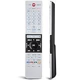 汎用 リモコン for REGZA-レグザ-東芝-テレビリモコン Toshiba 液晶テレビ専用 設定不要 交換 for 90493 90466 90467など