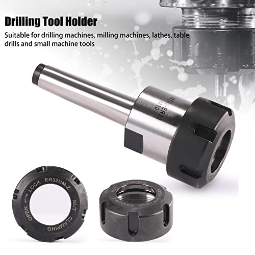 Hozly Mt2 Er32Um M10 Morse Cone Collet Chuck Tooling Holder #TOP7
