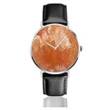 Modischer Stil: Einzigartiges Zifferblatt, lässt diese Armbanduhr raffiniert aussehen. Abstraktions-Design-Stil, damit Sie sich von der anderen unterscheiden können, voller Kunst.