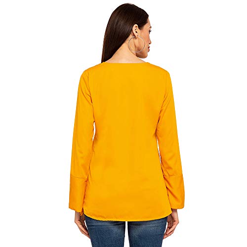 Image of NUSH by Anushka Sharma Women's Plain Regular fit Top