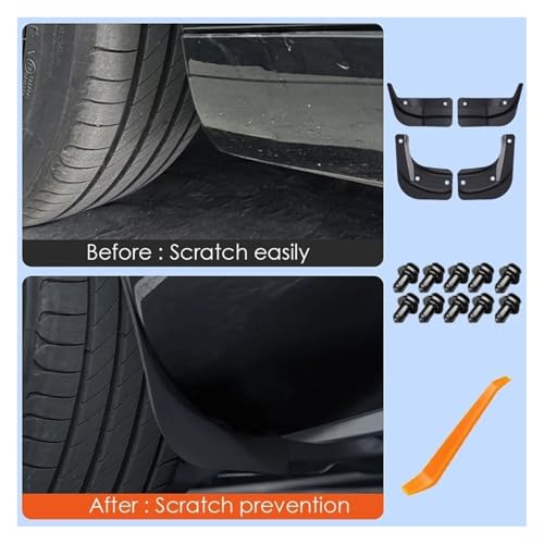 Guardabarros Tesla Model 3 2024: accesorios para proteger tus rutas diarias 3