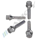 radschrauben m14x1 5 kegelbund 60 35mm Sitz: Kegelbund 60° 20 Radschrauben Radbolzen M14x1,5 Schaftlänge: 40mm Kegel 60° Kegelbund SW17