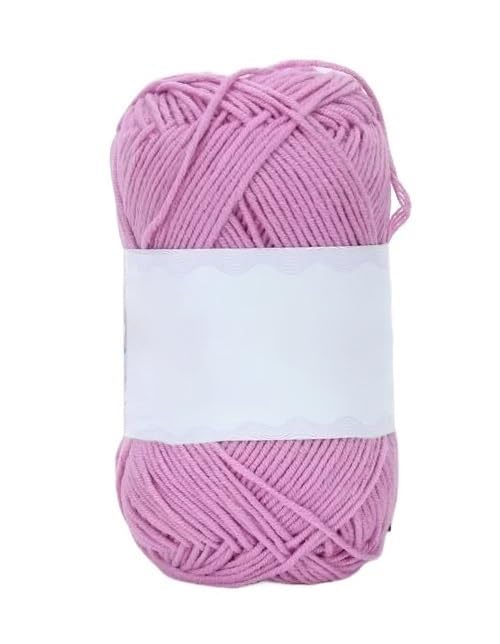 Fil à crochet coton acrylique 40g fournitures artisanat tricot