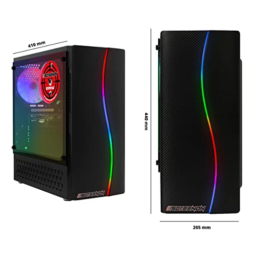 ScreenON - Ryzen 5 5600G - 1TB M.2 - RTX 3050 - GamePC.A40121 - WiFi - PC Desktop - Immagine 1