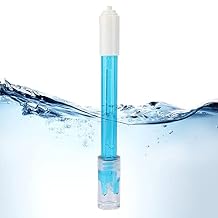 PH Electrode Probe,PH Sensor Module PH Probe Electrode Test Code Sensor 0 14PH with BNC Connector,Digital Meter for PH Value Measurement of Aqueous Solution,0 60 C Measuring Temperature