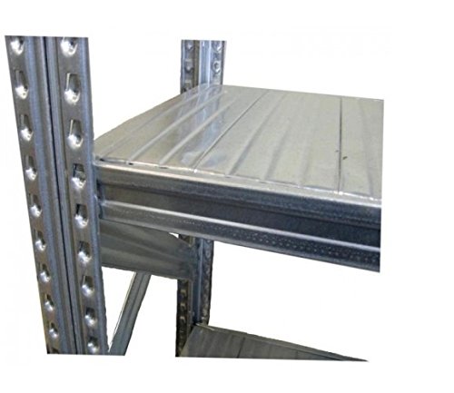 Ripiano diritto per scaffalatura L 100 x H 3 x P 30 cm grigio | Leroy Merlin