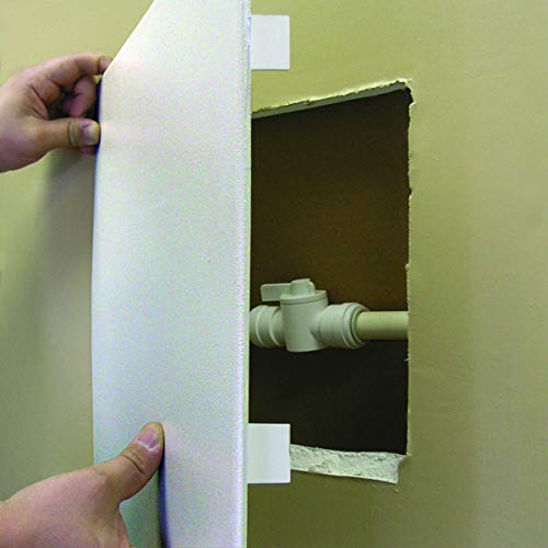 Watts APU15 Spring Fit Drywall Access Panel for Plumbing, Wiring, and Cables, 14 inch x 14 inch, White by Watts - Image 2