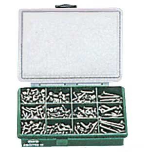 Boite à vis Compact 390 pcs OSCULATI assortiment complet compartimenté