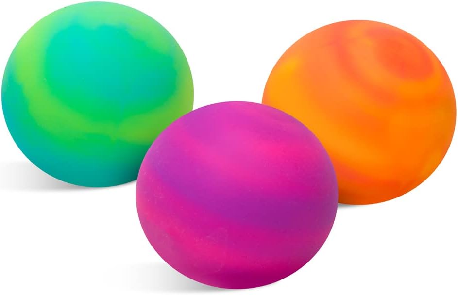 Schylling NeeDoh Swirl - Sensory Squeeze Toy - Satisfying Dough Filling - 2.5" Wide - Color May Vary (Pack of 1)