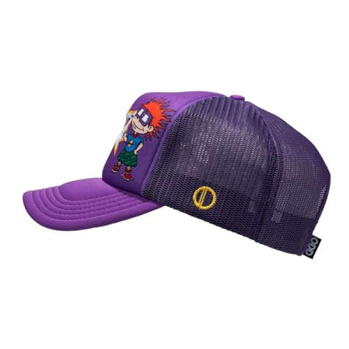 Image of Odd Sox - Cartoon Character Trucker Hats - Adjustable Snapback Mesh Baseball Caps for Men & Women