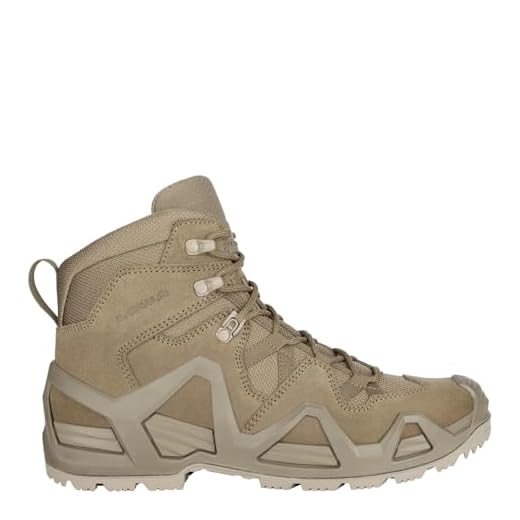 LOWA Zephyr MK2 MID Coyote OP Bottes d'intervention, Coyote, 42 EU