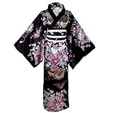 MATÉRIAUX: Fabriqué en tissu de polyester, ce Yukata est adapté à la peau, assurant la durabilité et le confort..Le luxueux tissu en satin est incroyablement doux, semblable à la soie, améliorant l'expérience globale.