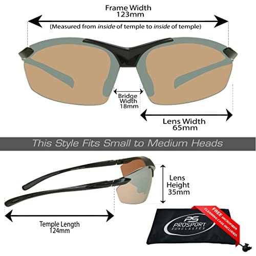 Quality TR90 Sunglasses Semi Rimless for Running, Golf, Cycling and Tennis2