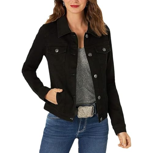 apparel best black jean jacket