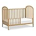 Davinci Beau 3-in-1 Convertible Baby Crib - GREENGUARD Gold Certified Crib- Convertible Crib to Toddler Bed and Daybed - Baby Bed w/ 4 Adjustable Heights - Wooden Crib - Honey