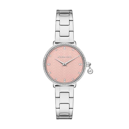 Image of Michael Kors Pyper Women's Watch, Stainless Steel Watch for Women with Steel, Leather, or Silicone Band