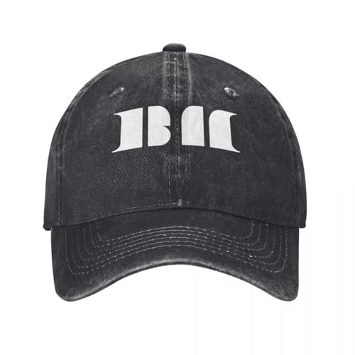 LYLQSSYS Babymonster Kpop Unisexe Casquettes de Baseball en détresse Denim lavé Casquettes Chapeau Vintage Outdoor Running Golf Snapback Chapeau Cadeau