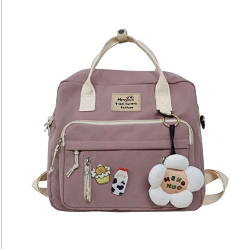 Amazon Co Jp ビビショー リュック レディース 大人女子 きれいめ リュックサック 2way 小さめ ナイロン 軽量 防水 おしゃれ 多機能 通勤 バッグ ポケット ピンク シューズ バッグ